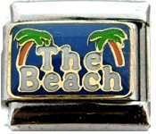 Italian Charms - Fits Nomination - Enamel - THE BEACH